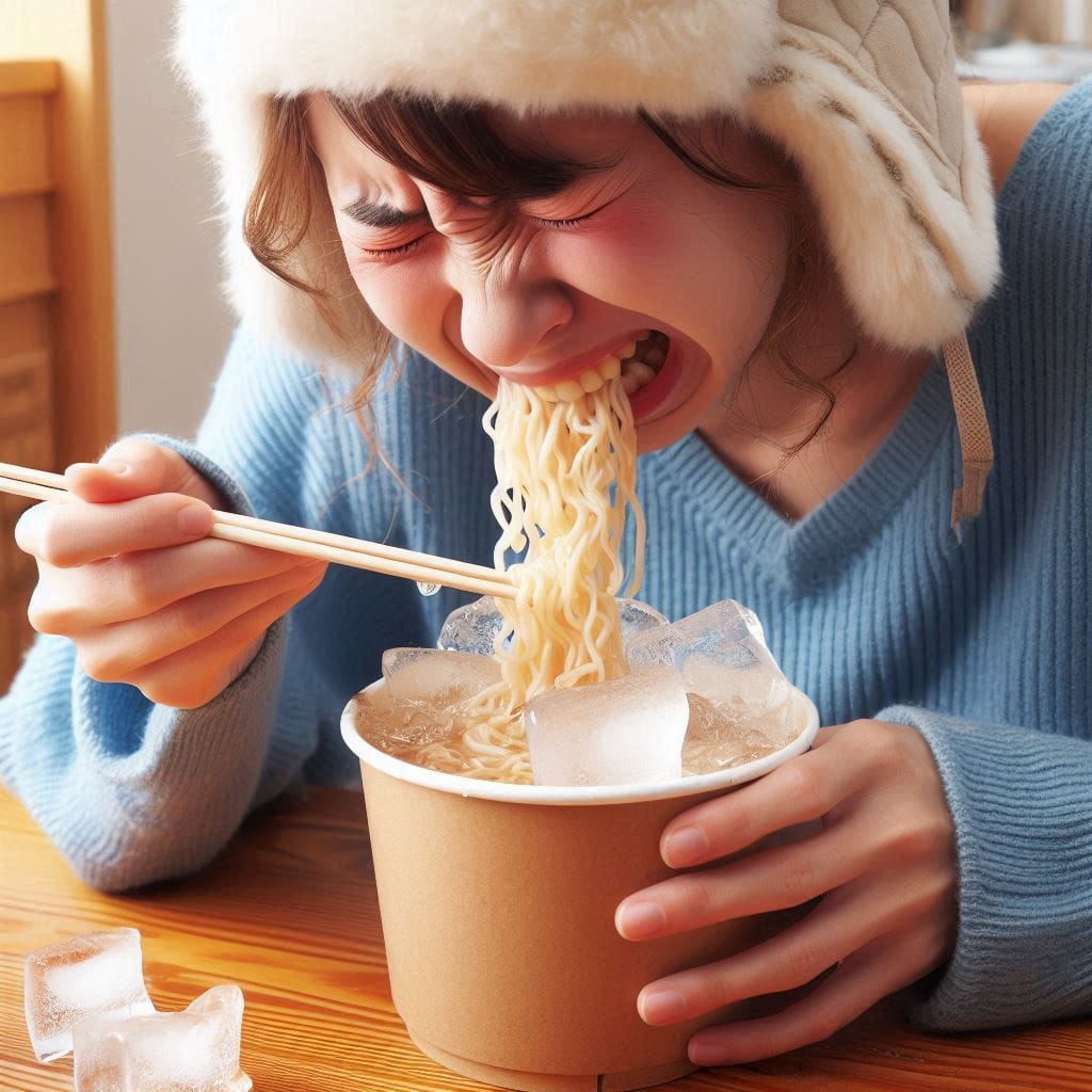 Naengmyeon(Cold noodles) isn't that bad!