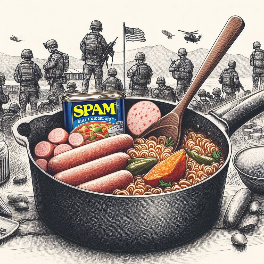 Army Stew is NOT made from food scraps